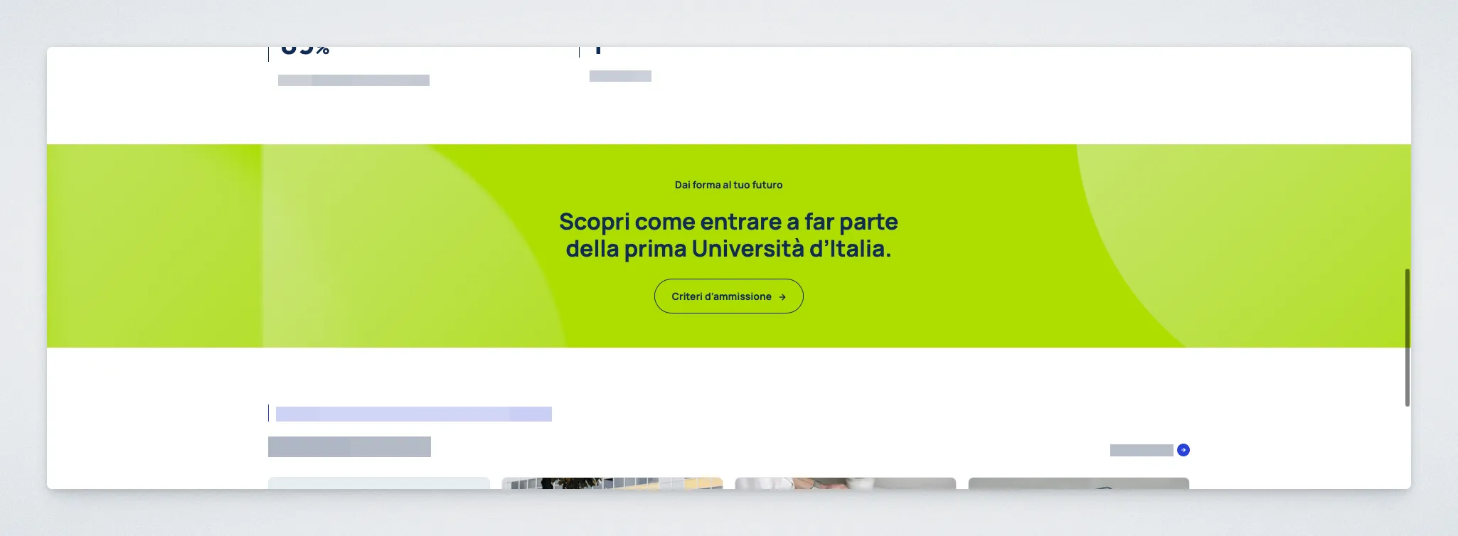 Full-width Banner preview