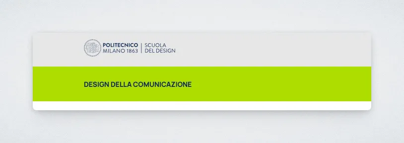 Frontend view of the selected school branding.